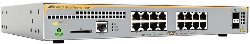 Switch PoE Allied Telesis AT-IE210L-18GP