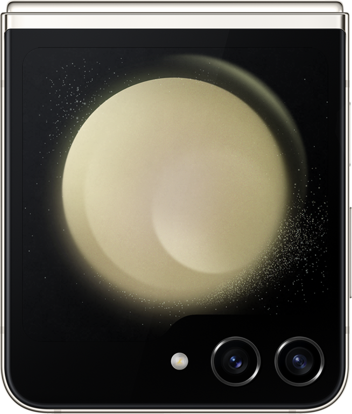 Samsung Galaxy Z Flip5 256 Go, crème