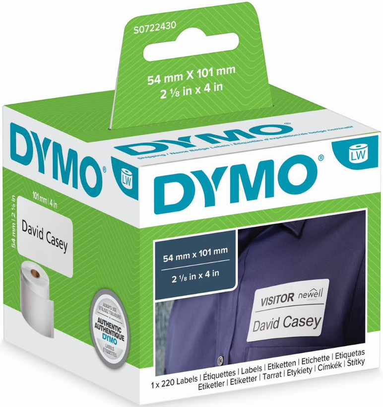 DYMO 54x101mm Shipping Labels White
