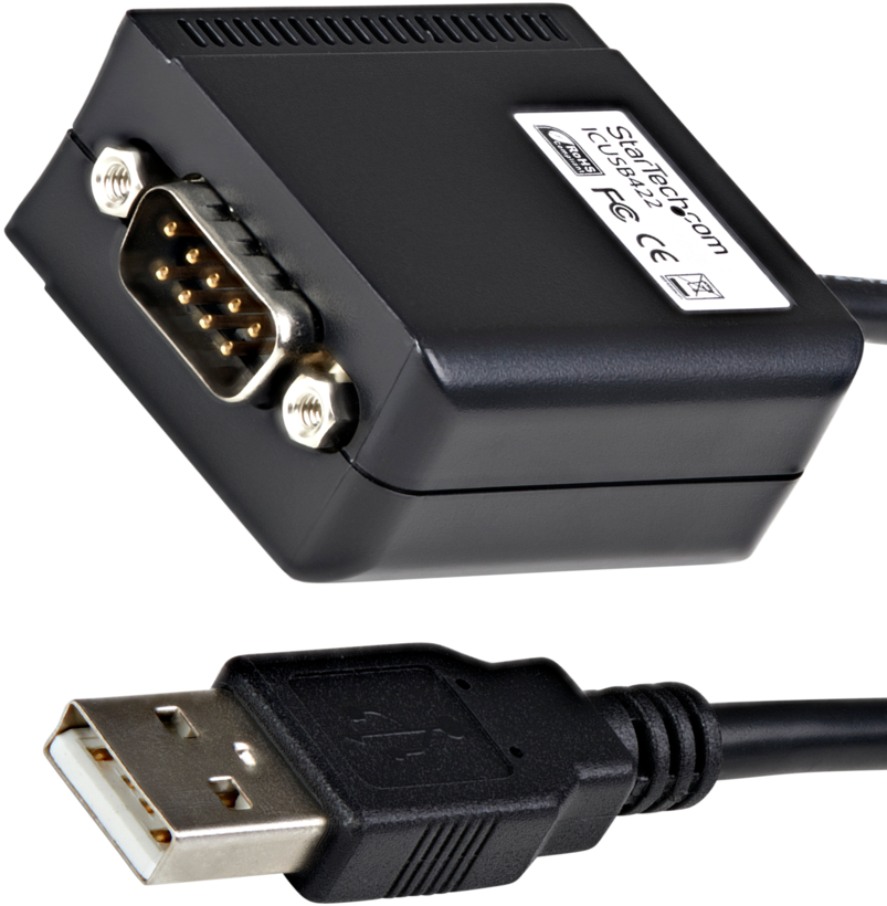 Adaptateur DB9 m. (RS422)-USB A m., 1,8m