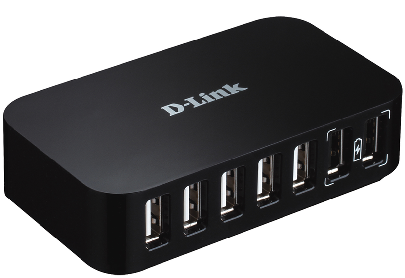 D-Link Hub DUB-H7 USB 2.0 7 puertos