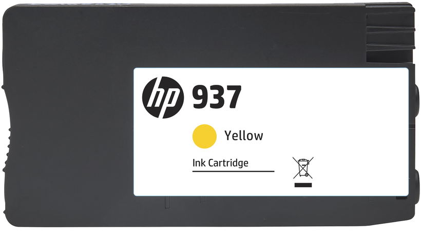 Tusz HP 937, żółty
