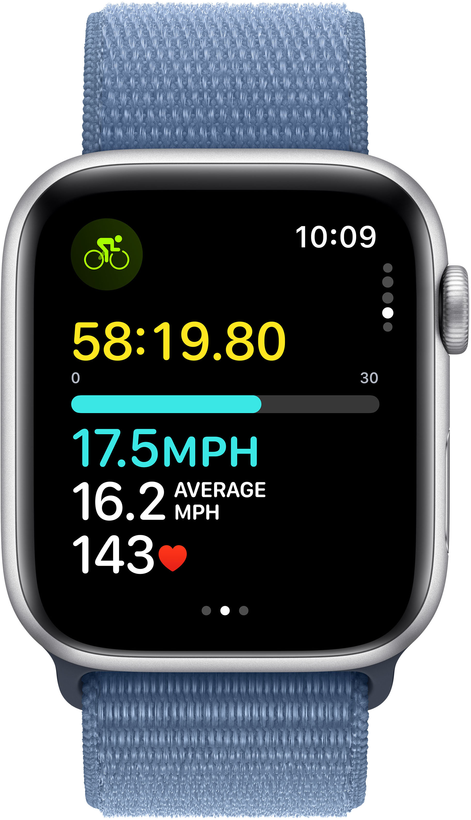 Apple Watch SE 2023 GPS 44mm alu. plata