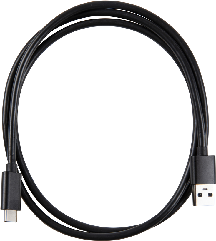 Cable USB alum. 3.1 C/m - 3.0 A/m, 1 m