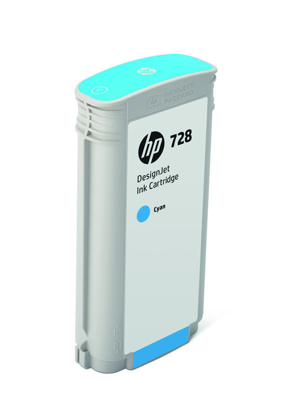 HP 728 Tinte cyan 130 ml