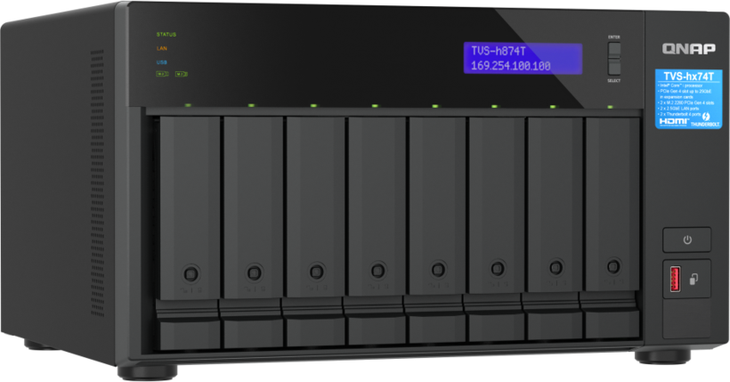 QNAP TVS-h874T 64GB 8bay NAS