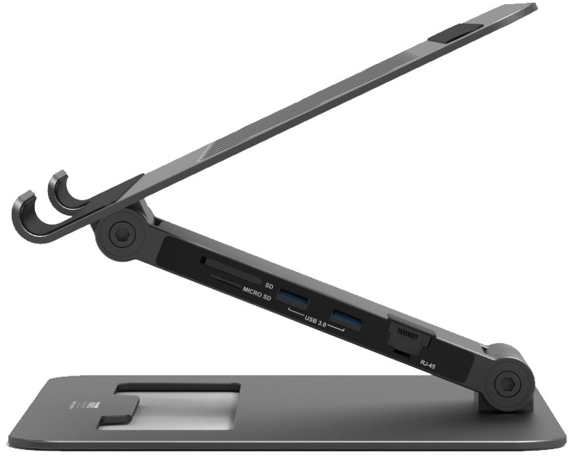 Port 2-in-1 Notebook Stand USB-C Docking