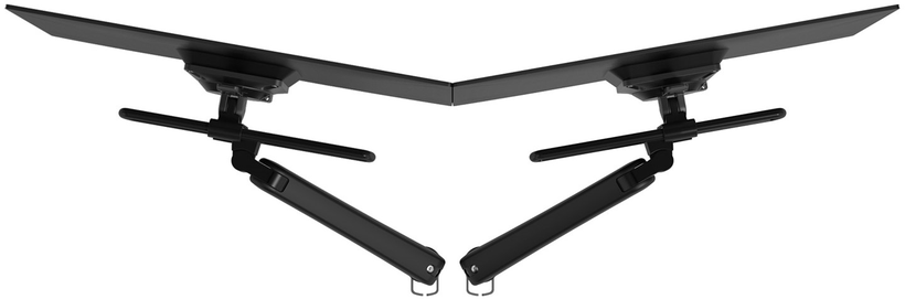 Dataflex Viewprime + Dual Desk Mount