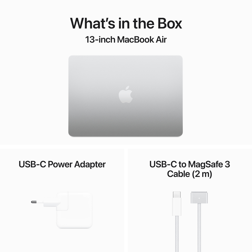 Apple MacBook Air 13 M3 16/512 GB silber