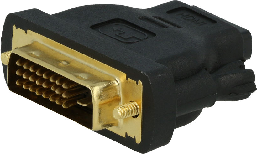 Adapter DVI-D wt - HDMI(A) gn, czarny