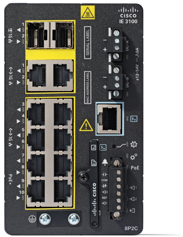 Cisco IE-3100-8P2C-E Switch