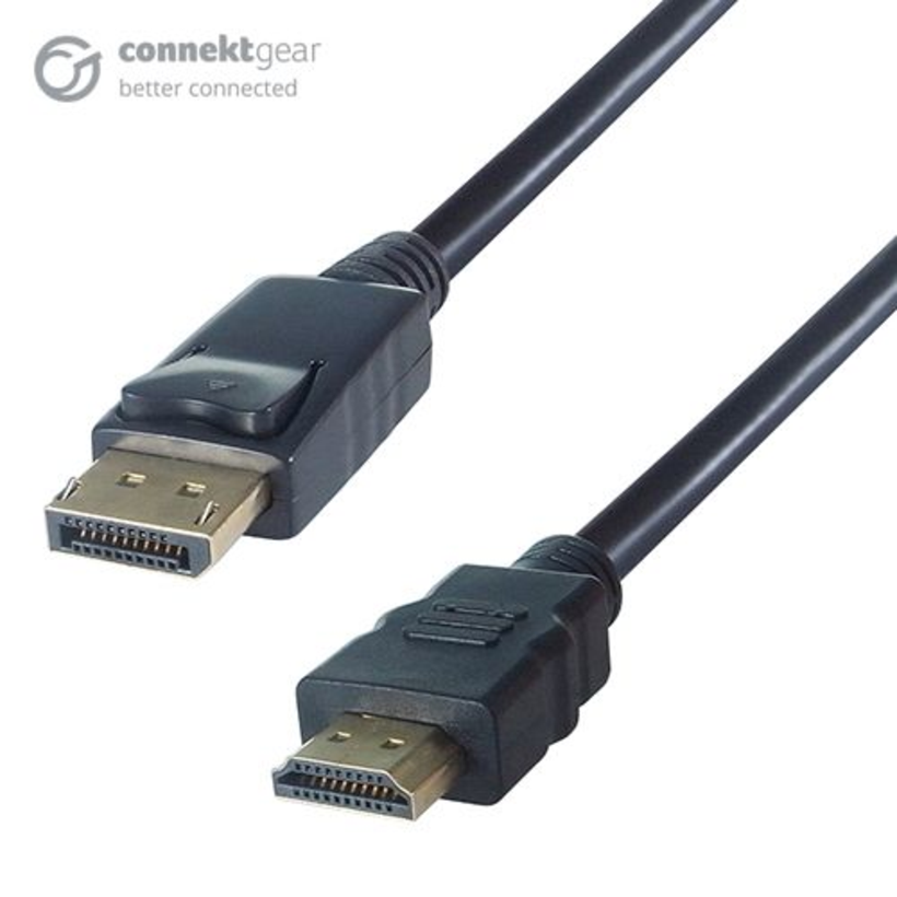 ConnektGear DisplayPort to HDMI Cable 1m