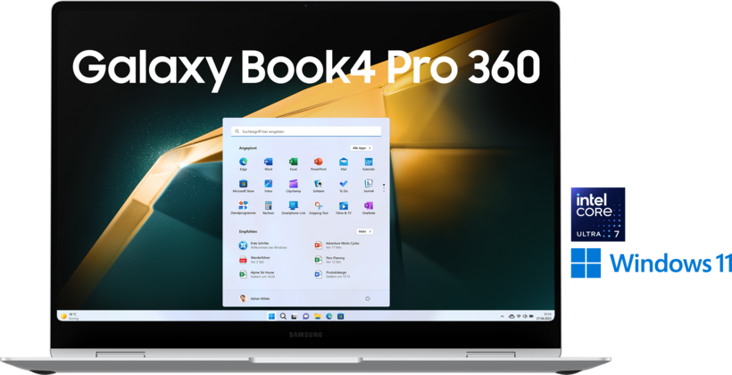 Samsung Book4 Pro 360 U7 16/512GB silver