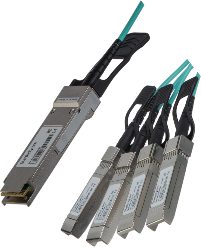 Cable QSFP+/m - 4x SFP+/m 3m