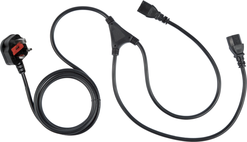 Power Cable 1x Local/m - 2x C13 2m