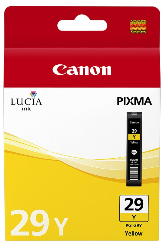 Canon Cartucho de tinta PGI-29Y amar.