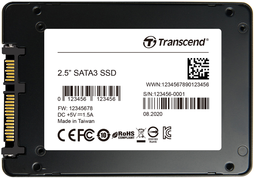 SSD 512 Go Transcend 452K2