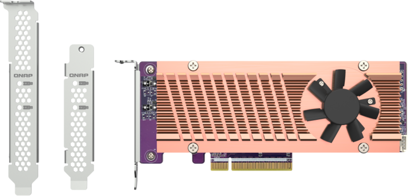Placa de extensão QNAP Dual M.2 PCIe SSD