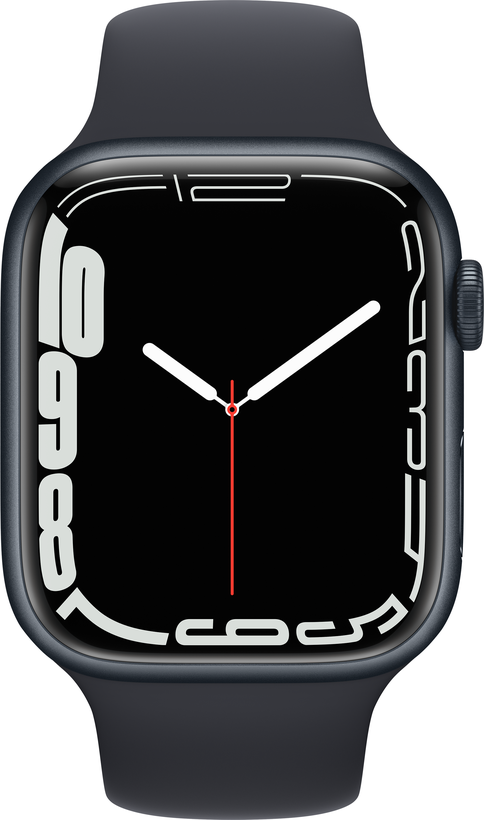Apple Watch S7 GPS 45mm Alu mitternacht