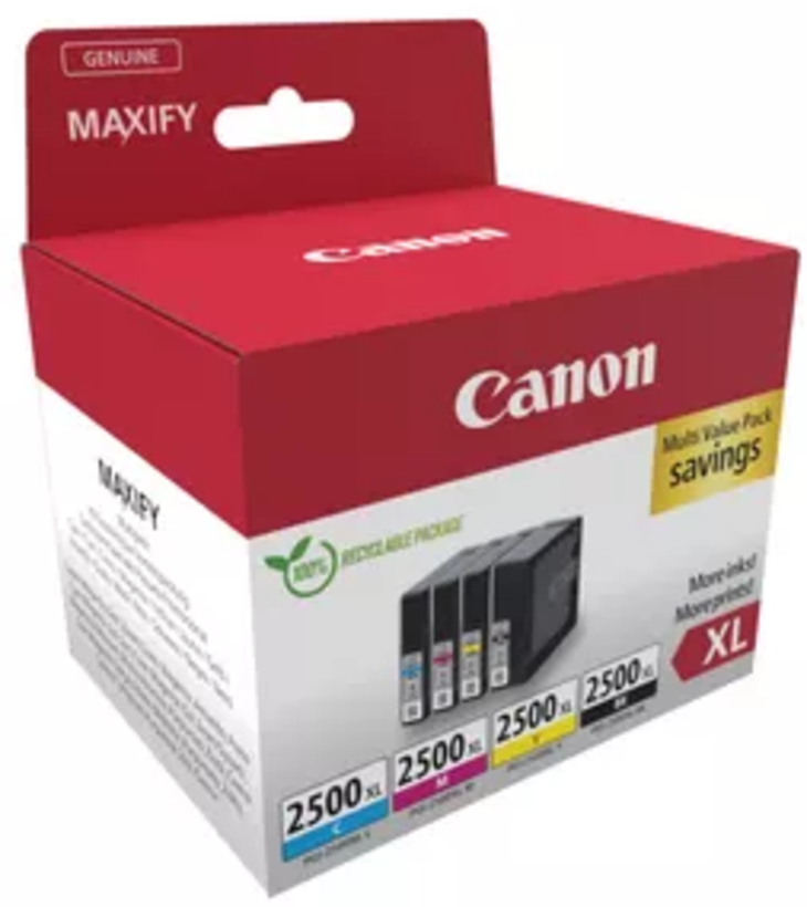 Canon PGI-2500XL Tinte C/M/Y/BK Multip.