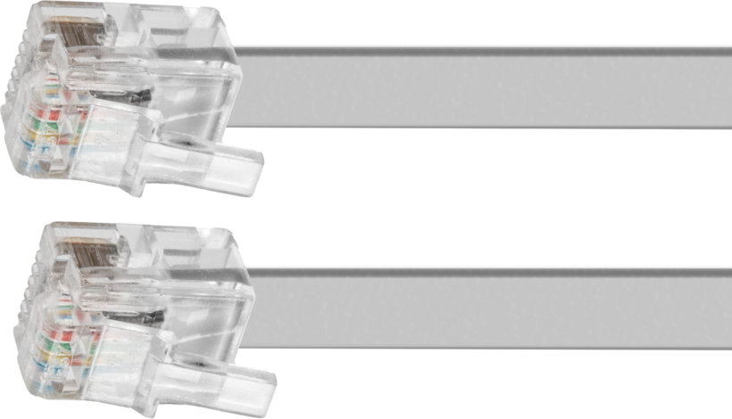 Câble RJ12-RJ12 (6p6c) m. 1:1, 5,0 m