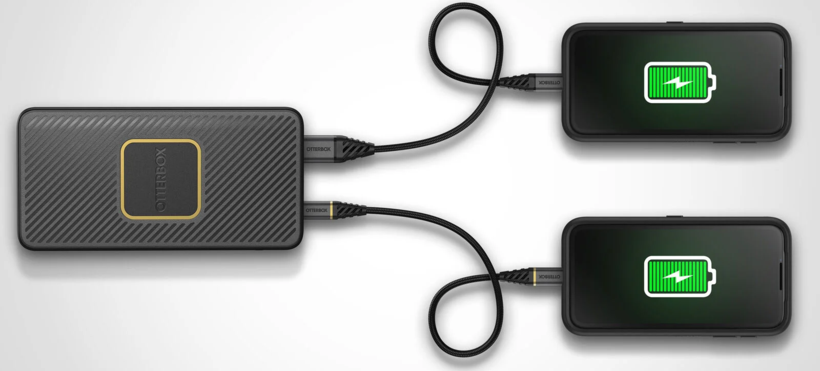 Powerbank OtterBox USB A/C Qi 15 000mAh