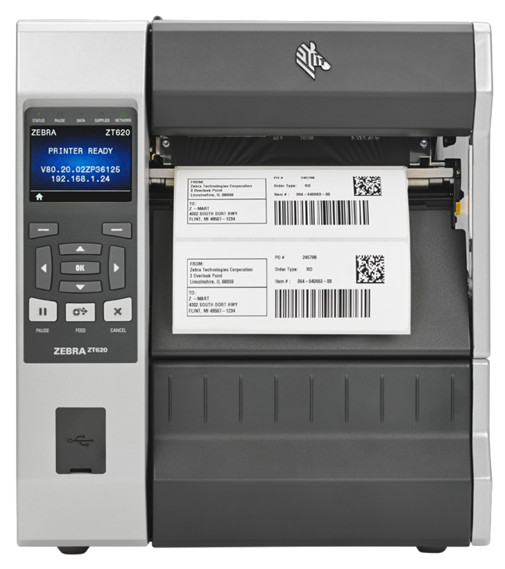 Zebra ZT620 TT 203dpi Bluetooth Drucker