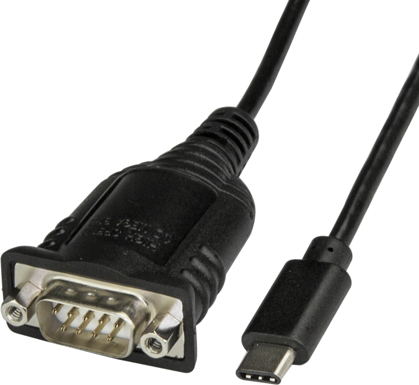 Adapter DB9/m (RS232) - USB-C/m 0.4m