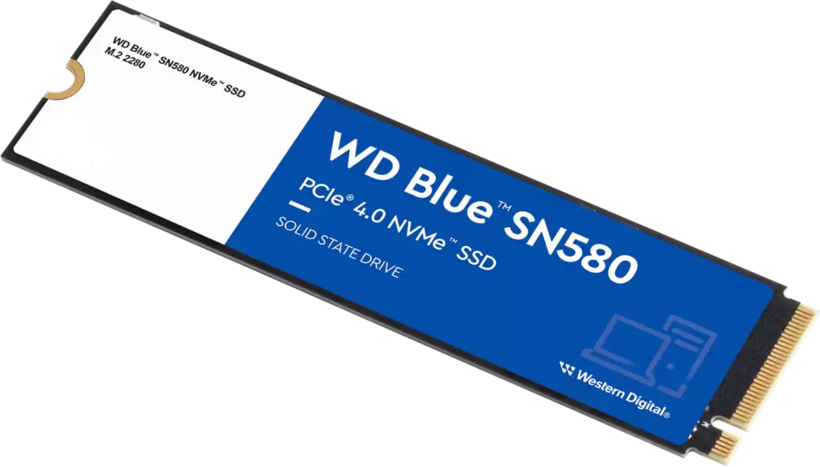 SSD M.2 2 To WD Blue SN580 NVMe