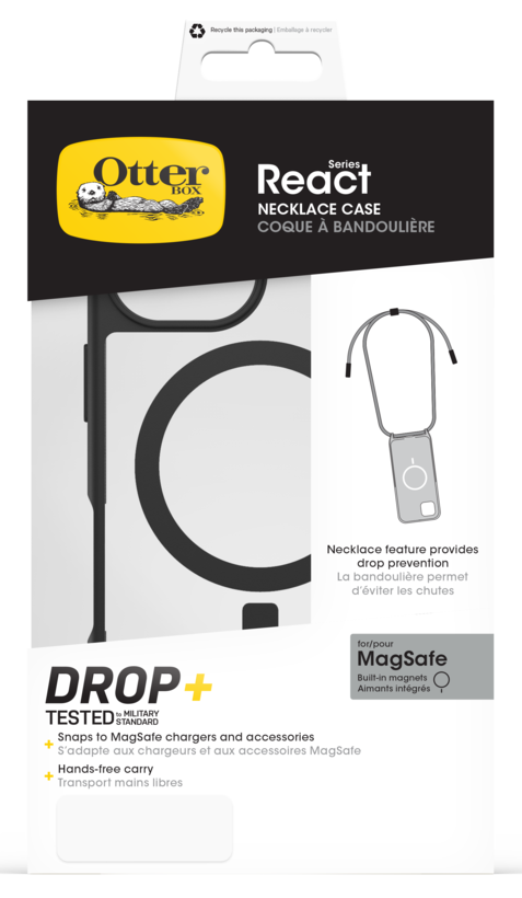 OtterBox React iPhone 16 Necklace Case