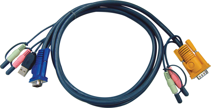 ATEN KVM Cable SPHD-VGA/USB/Audio 3m