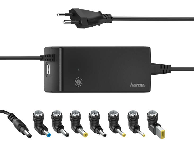 Hama 90 W Universal-Notebook-Netzteil