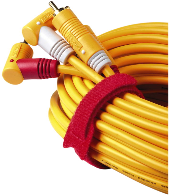 Hook-and-Loop Cable Ties 14.5cm Col. 12x