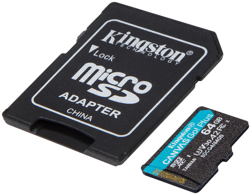 Kingston Canvas Go! Plus 64 GB microSDXC