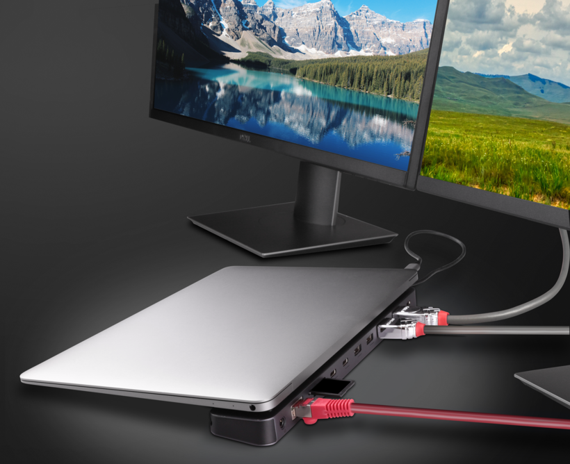 LINDY USB-C - HDMI+DP Dock