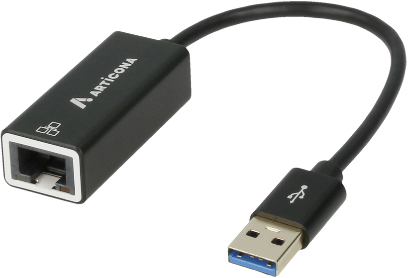 ADAPTATEUR USB-A / RJ45, GIGABIT, USB 3.0, M / F, ALUMINIUM