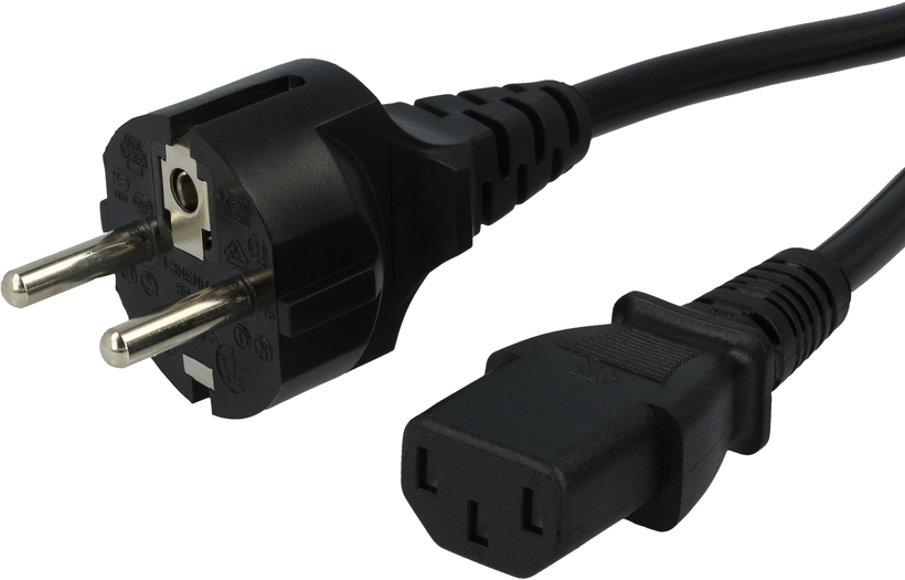 Power Cable Power/m-C13/f 3m Black