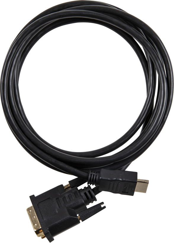 Cable HDMI A/m-DVI-D/m 1m Black