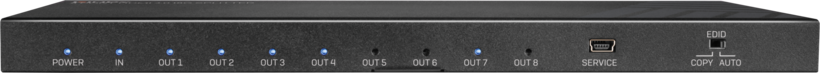 LINDY HDMI Splitter 1:8 4K