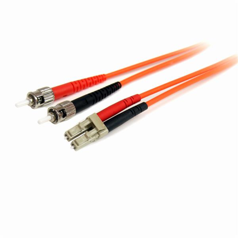 FO Duplex Patch Cable LC-ST 1m 62.5/125µ