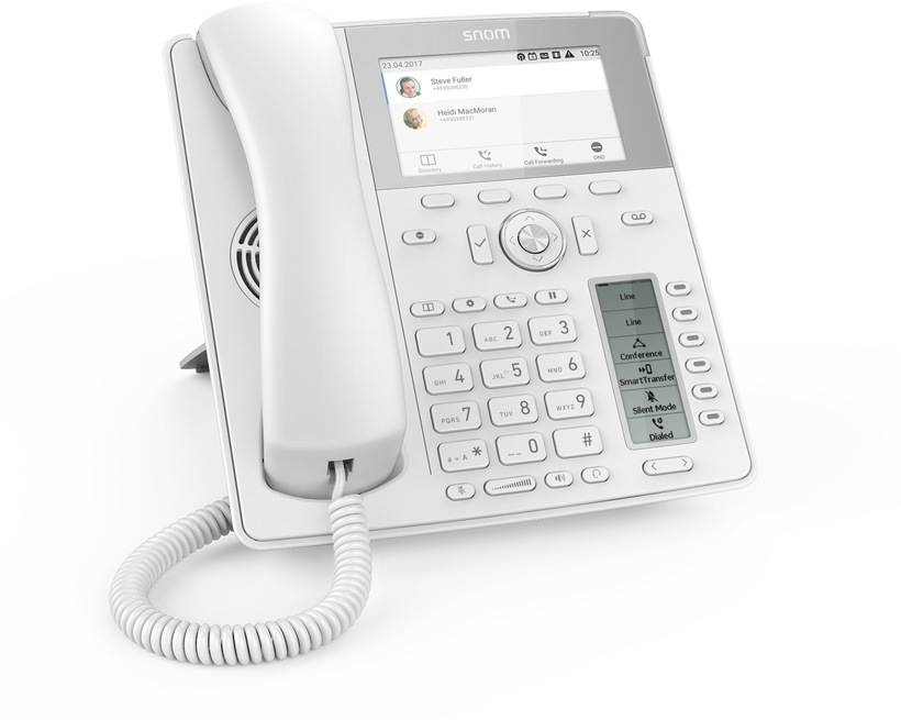 Téléphone IP fixe Snom D785, blanc