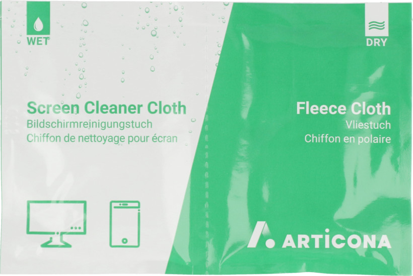 ARTICONA Screen Cleaner Cloth 40 pcs.