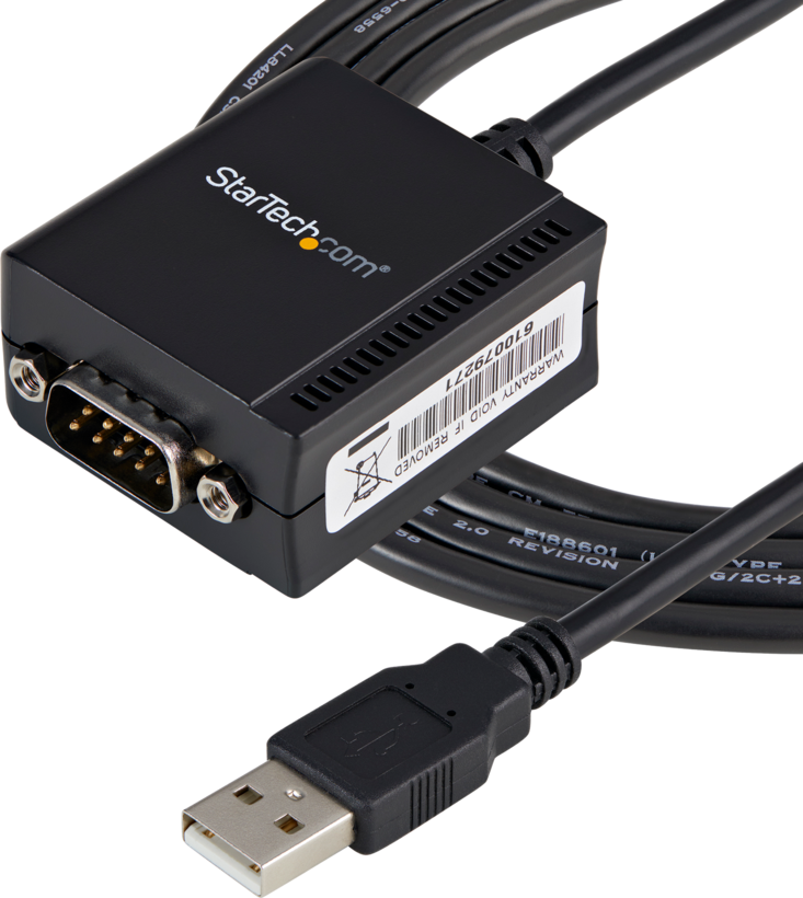 Adattatore DB9Ma (RS232)-USB-A Ma 1,8 m