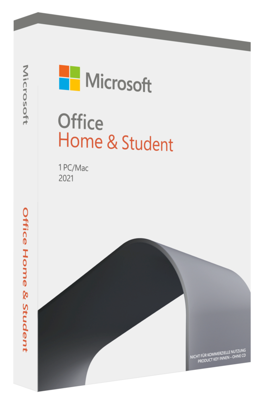 Microsoft Office Home & Student 2021 1 License Medialess
