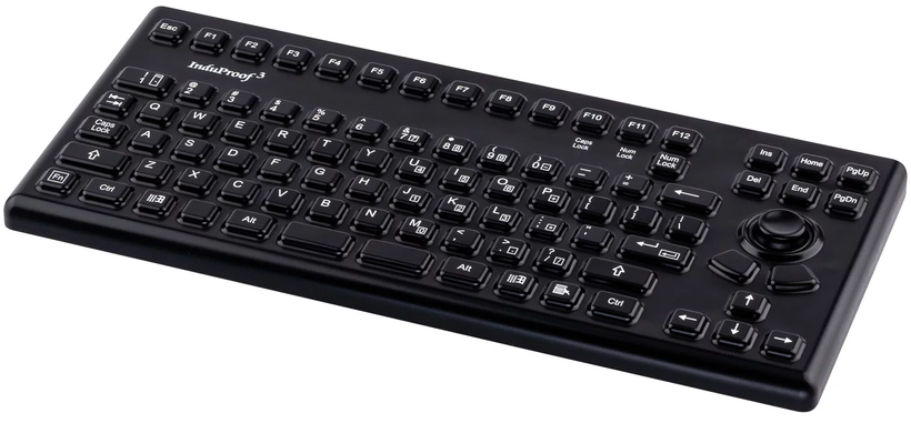 GETT InduProof 3 Silicone Keyboard Black