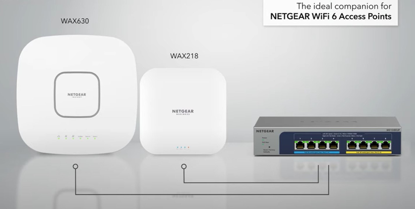 NETGEAR MS108EUP PoE Switch