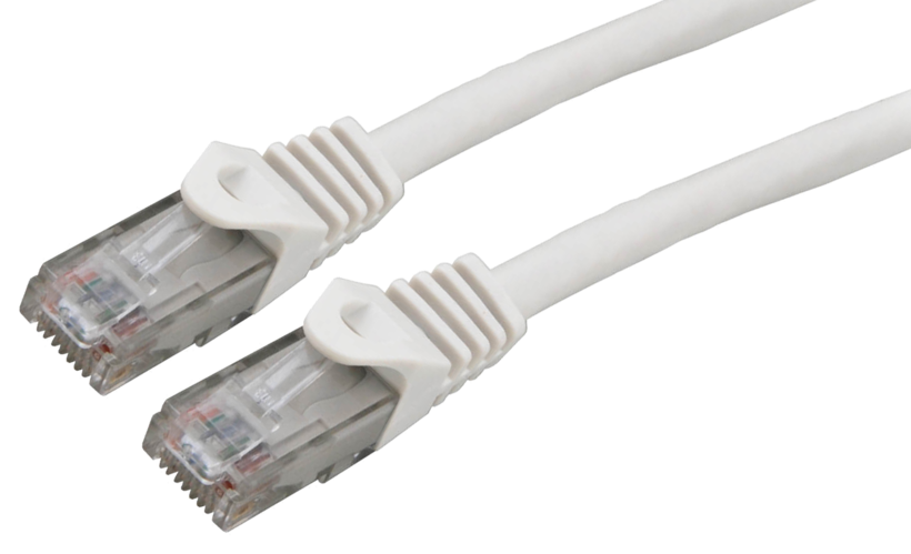 Patch Cable RJ45 U/UTP Cat6 2m White