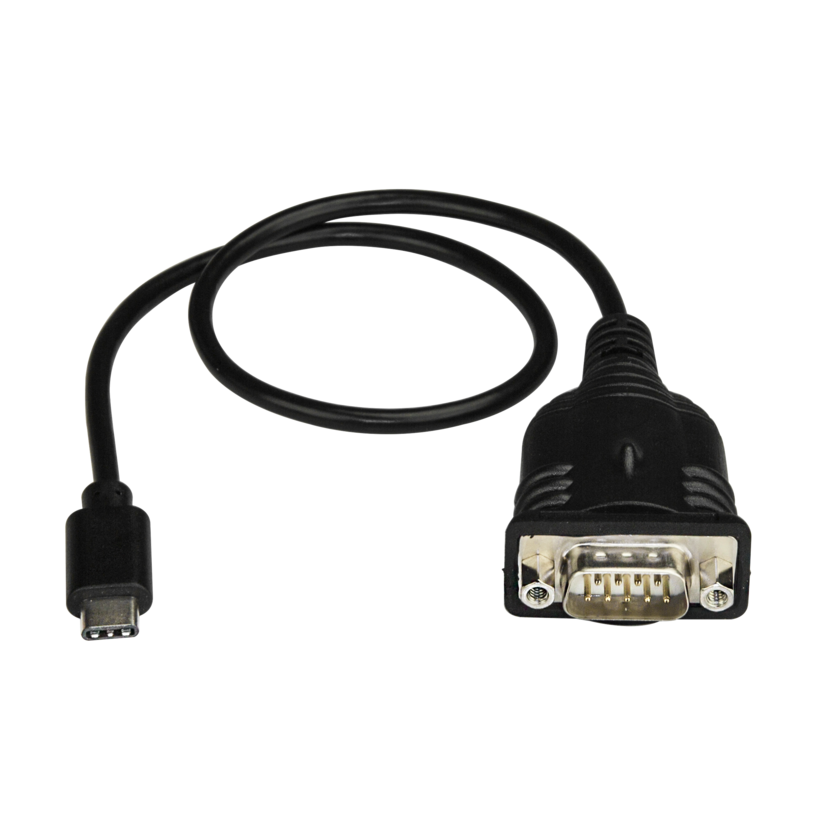 Adaptér DB9 kon. RS232 - USB C kon. 0,4m