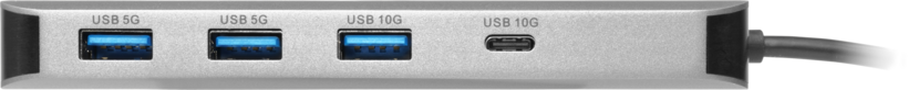 Multiport Hub Typ C 2xDP/HDMI/USB/RJ45