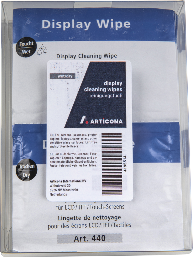 ARTICONA Wet/Dry Cleaning Cloths 10 pcs.